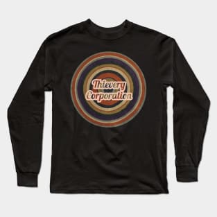 Thievery Corporation / Classic Circle Style Long Sleeve T-Shirt